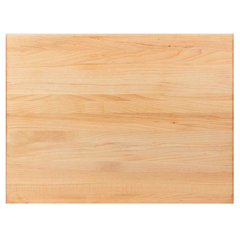 Limited Time John Boos & Co. R03 20" x 15" x 1 1/2" Reversible Maple Wood Cutting Board with Hand Grips