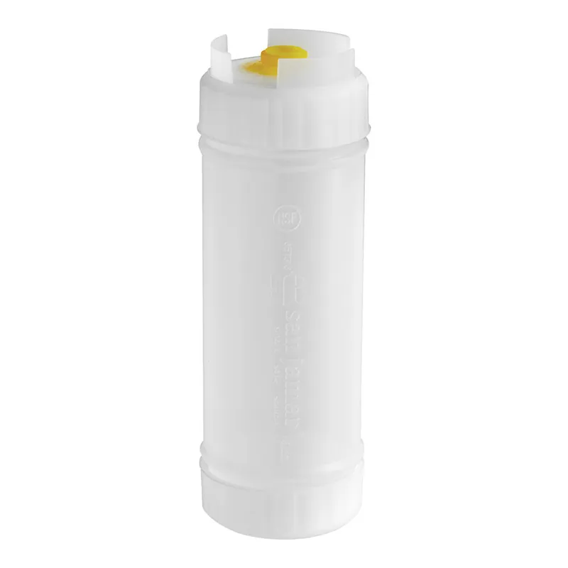 San Jamar EZ-KLEEN® 16 oz. Sauce Bottle with Medium Valve 857316M Direct From Manufacturer