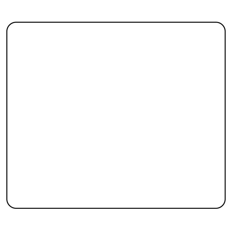 DayMark IT115734 DuraMark™ 1" x 1" Blank Permanent Direct Thermal Label - 2,000/Roll Last Chance