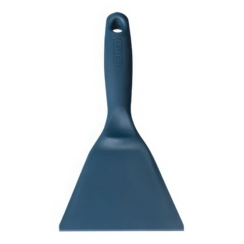 Vikan 4" Blue Metal Detectable Polypropylene Hand Scraper 6962MD3 Time-Limited