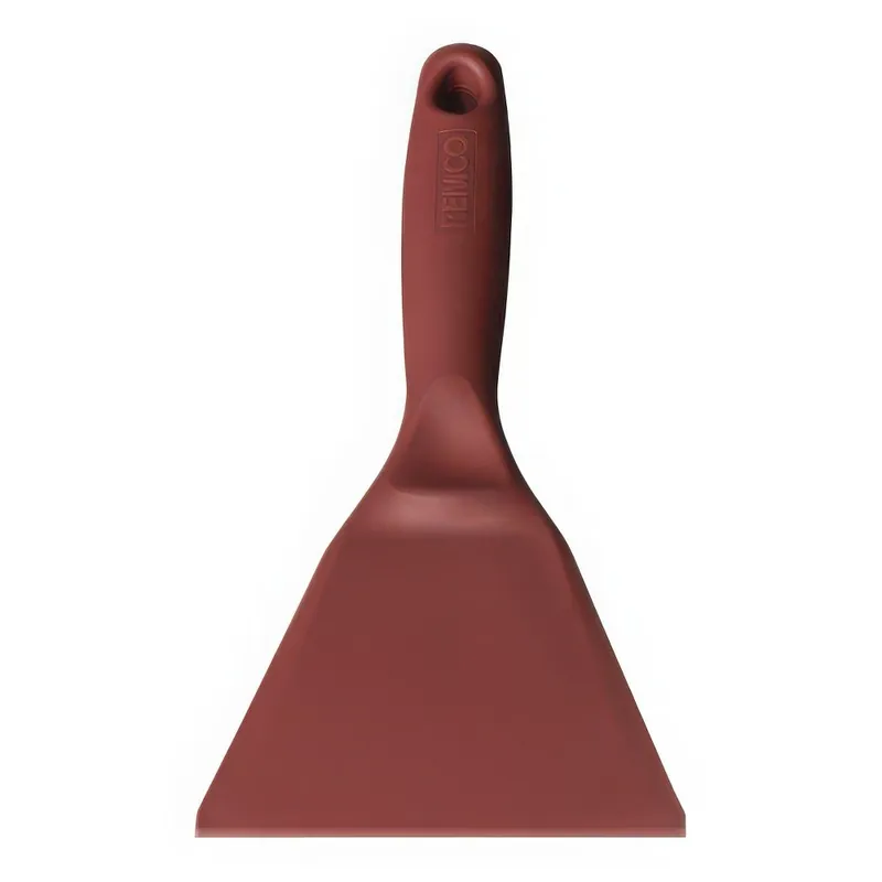 Trending Vikan 4" Red Metal Detectable Polypropylene Hand Scraper 6962MD4