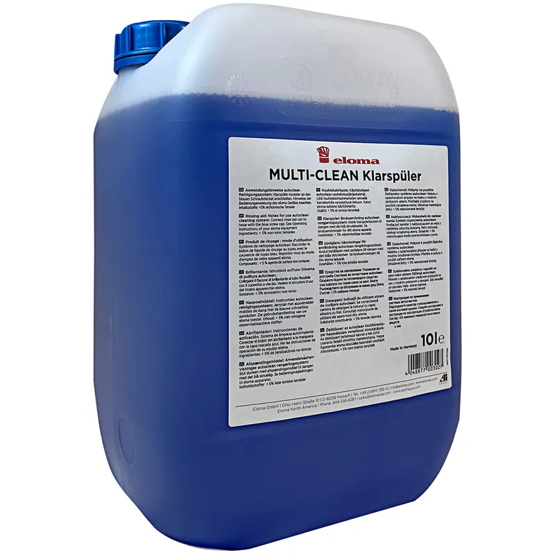 Bulk Order Eloma E729248 Blue Rinse-Aid 10L Eloma (Short %)