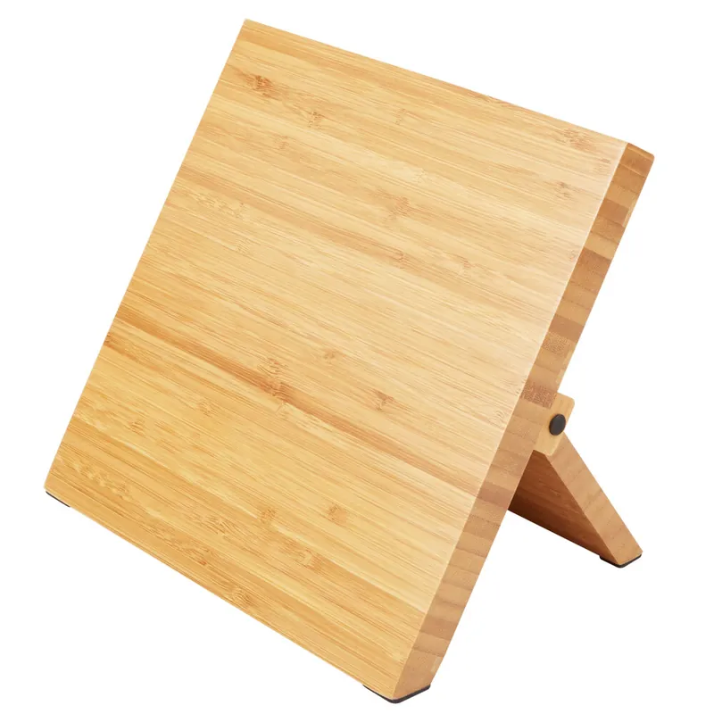 Mercer Culinary M30720BM 9 1/2" x 8 5/8" Bamboo Magnetic Knife Rack Discount