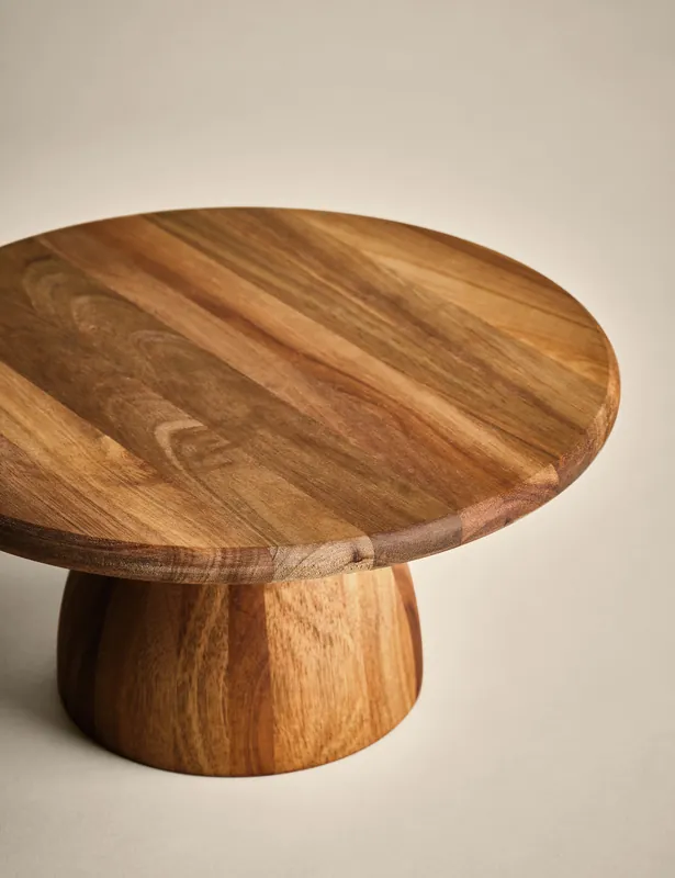 Clearance Wooden Cake Stand