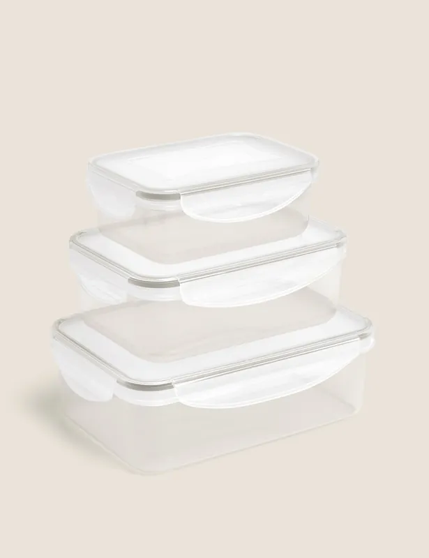 Buy Today Set of 3 Food Storage Containers